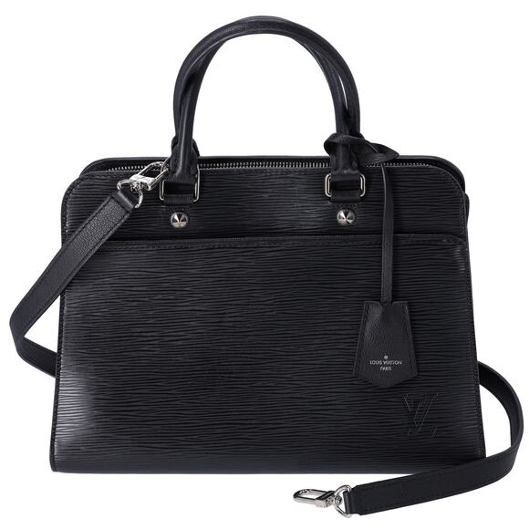 Louis Vuitton Vaneau MM Black Epi Leather Bag Shoulder Bag - Picture 1 of 8